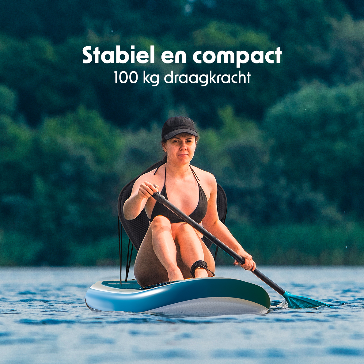 SUP Board Basic Seat White/Sky Blue kopen | LifeGoods